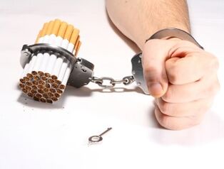 Від куріння досить складно позбутися чинності потужної залежності